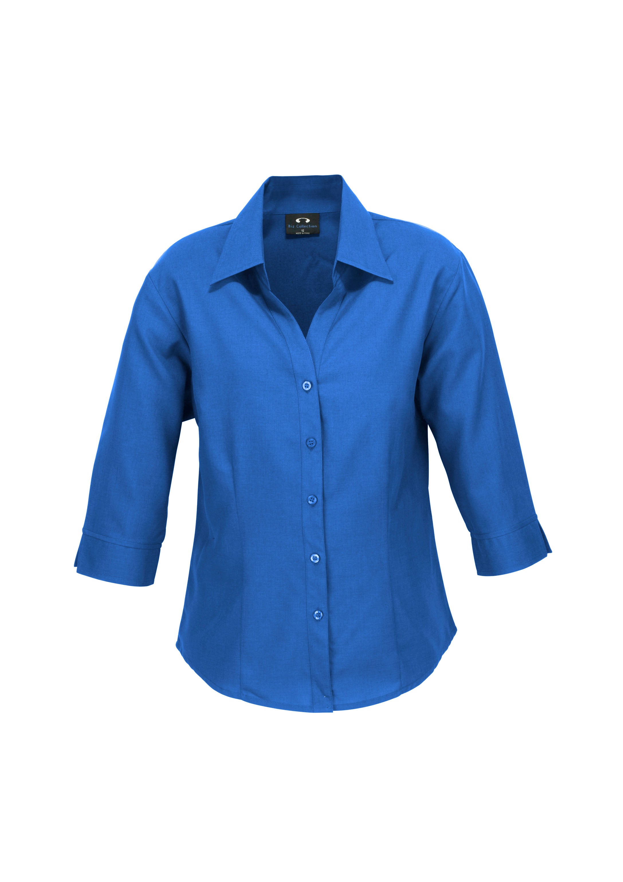 BIZ COLLECTION Womens Oasis 3/4 Sleeve Shirt LB3600