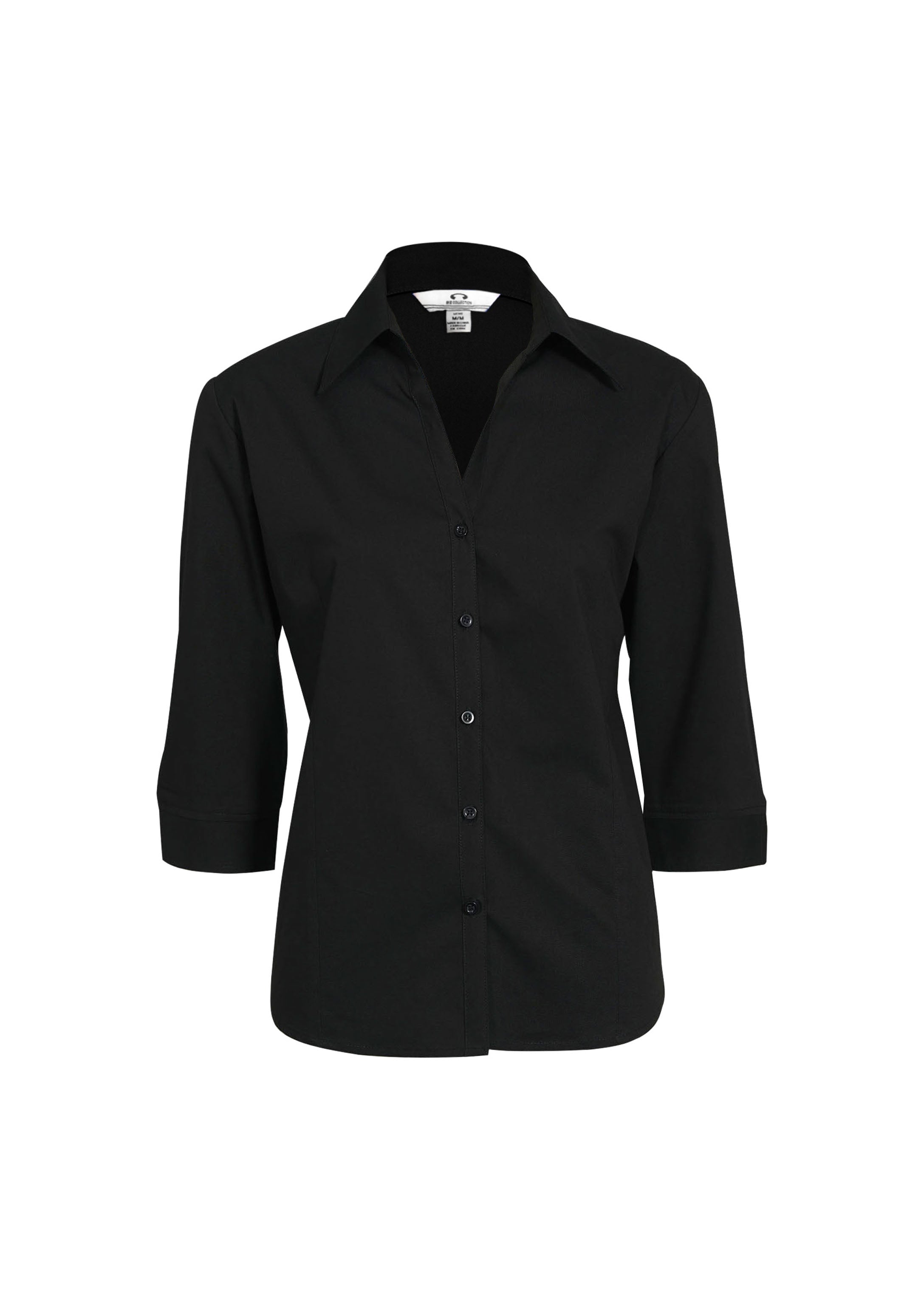 BIZ COLLECTION Womens Metro 3/4 Sleeve Shirt LB7300