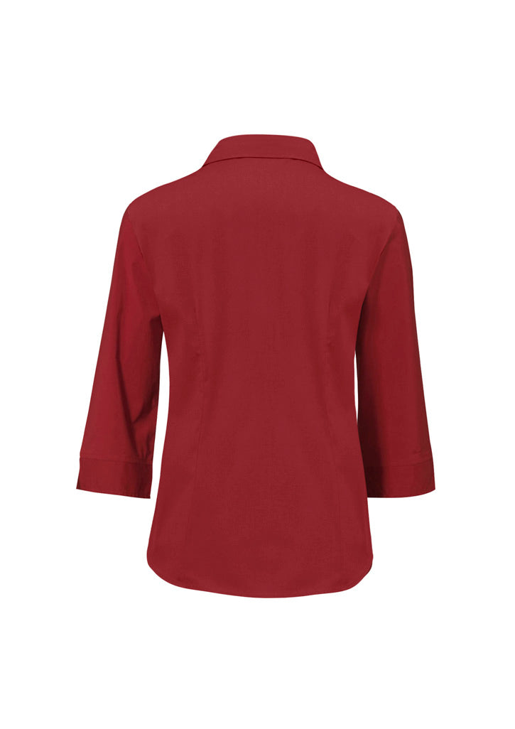 BIZ COLLECTION Ladies Metro 3/4 Sleeve Shirt LB7300