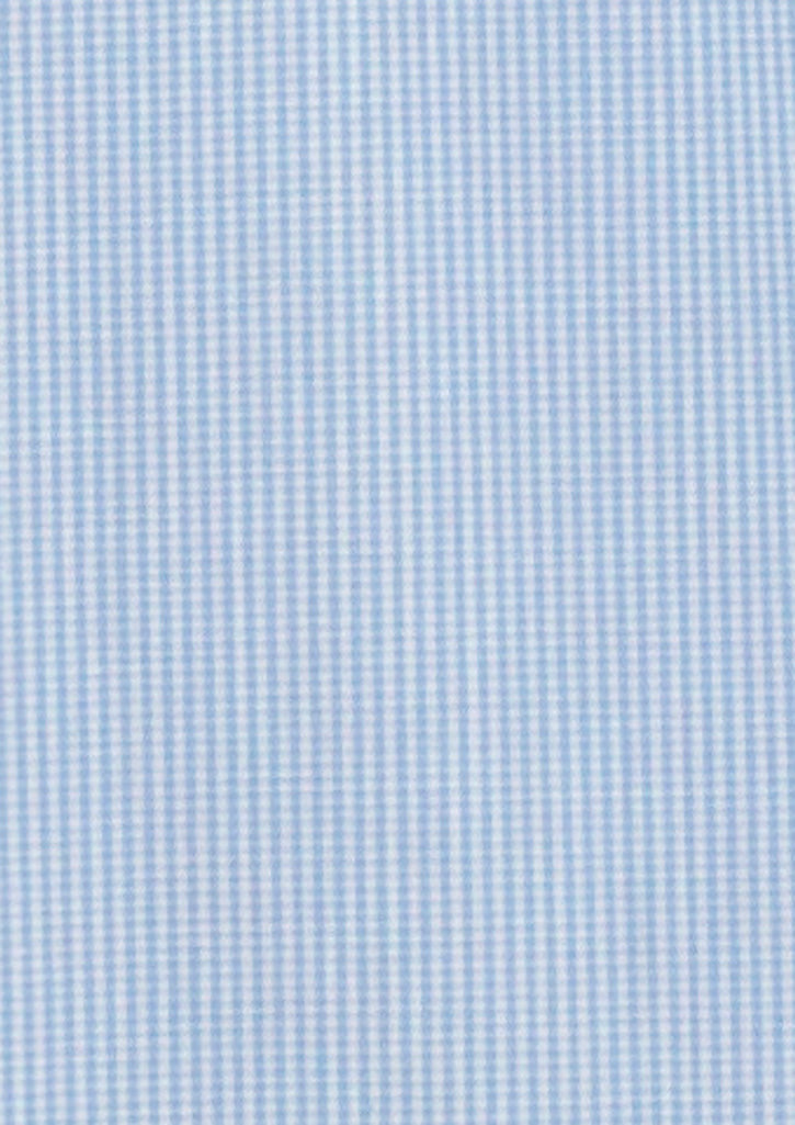 BIZ COLLECTION Womens Micro Check 3/4 Sleeve Shirt LB8200