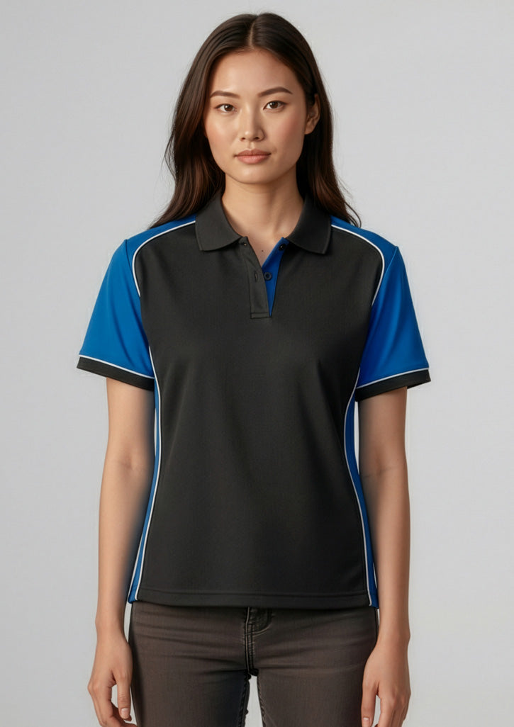 BIZ COLLECTION Womens Nitro Short Sleeve Polo P10122