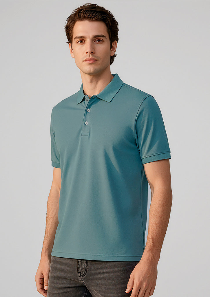 BIZ COLLECTION Mens City Short Sleeve Polo P105MS