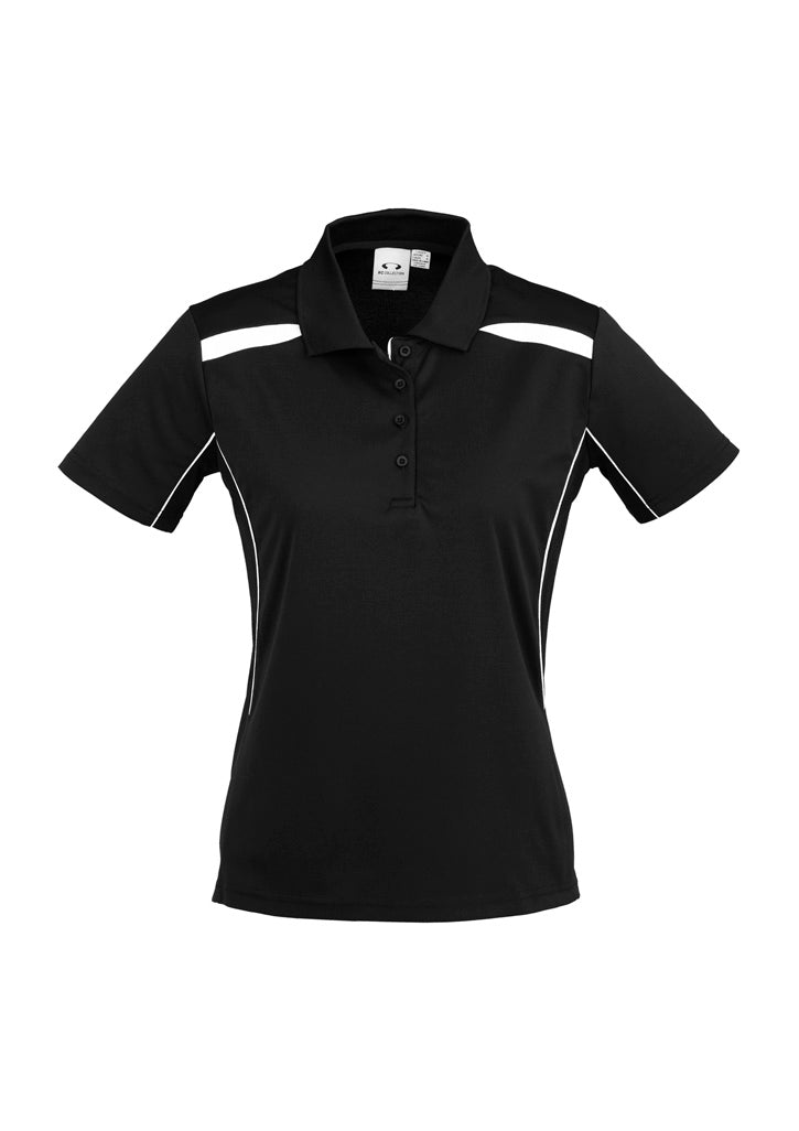 BIZ COLLECTION Womens United Short Sleeve Polo P244LS