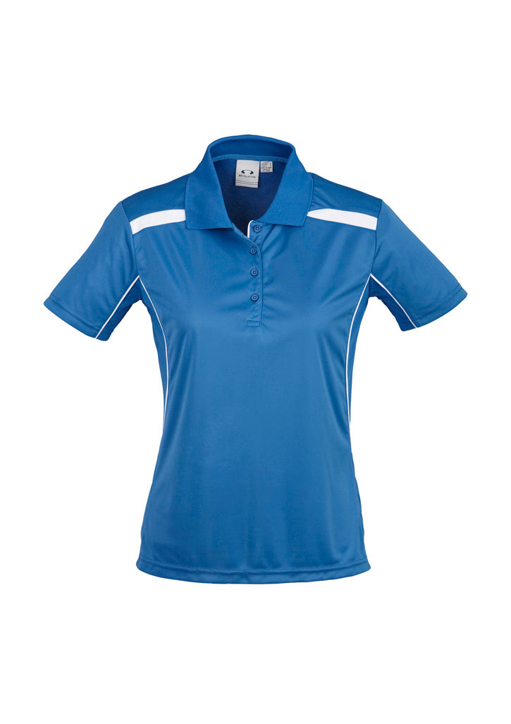 BIZ COLLECTION Womens United Short Sleeve Polo P244LS