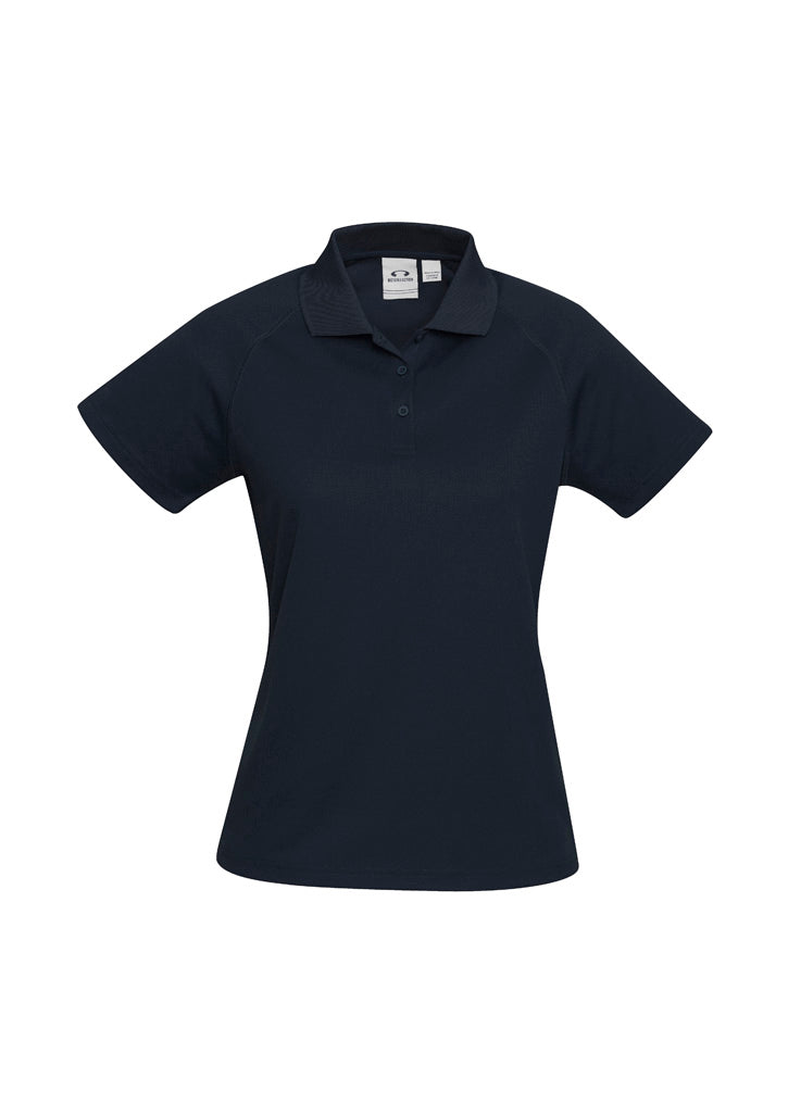 BIZ COLLECTION Womens Sprint Short Sleeve Polo P300LS