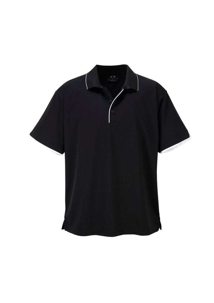 BIZ COLLECTION Mens Elite Short Sleeve Polo P3200