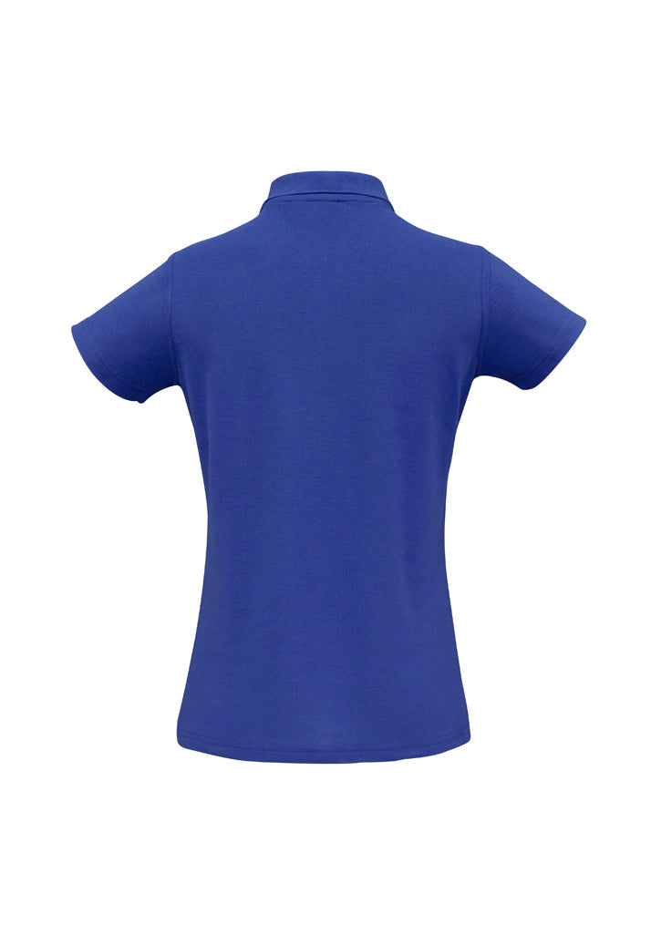 BIZ COLLECTION Womens Crew Short Sleeve Polo P400LS