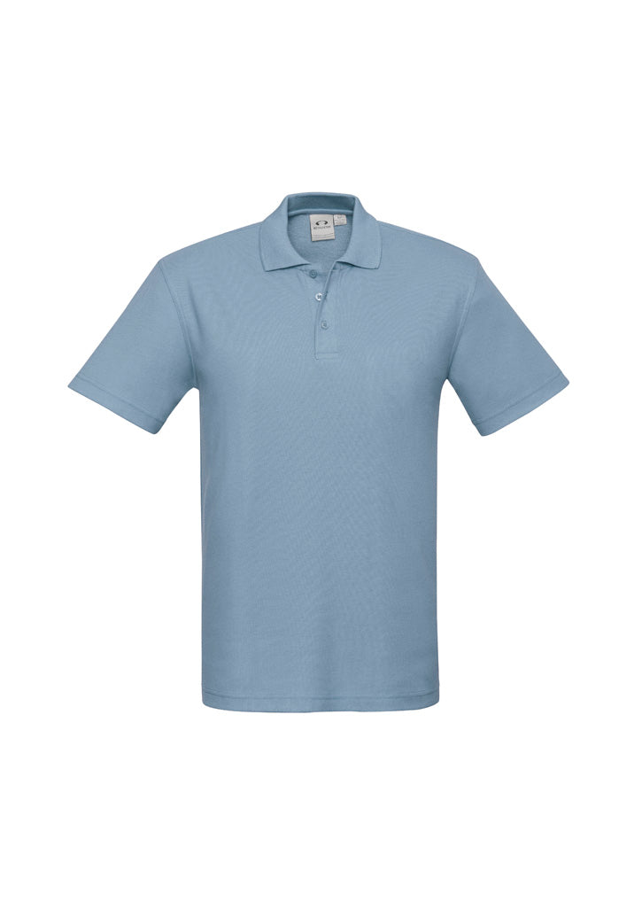 BIZ COLLECTION Mens Crew Short Sleeve Polo P400MS