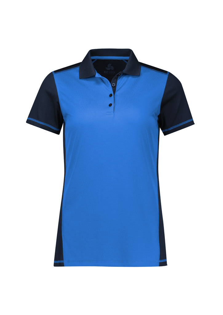 BIZ COLLECTION Mens Dart Short Sleeve Polo P419MS