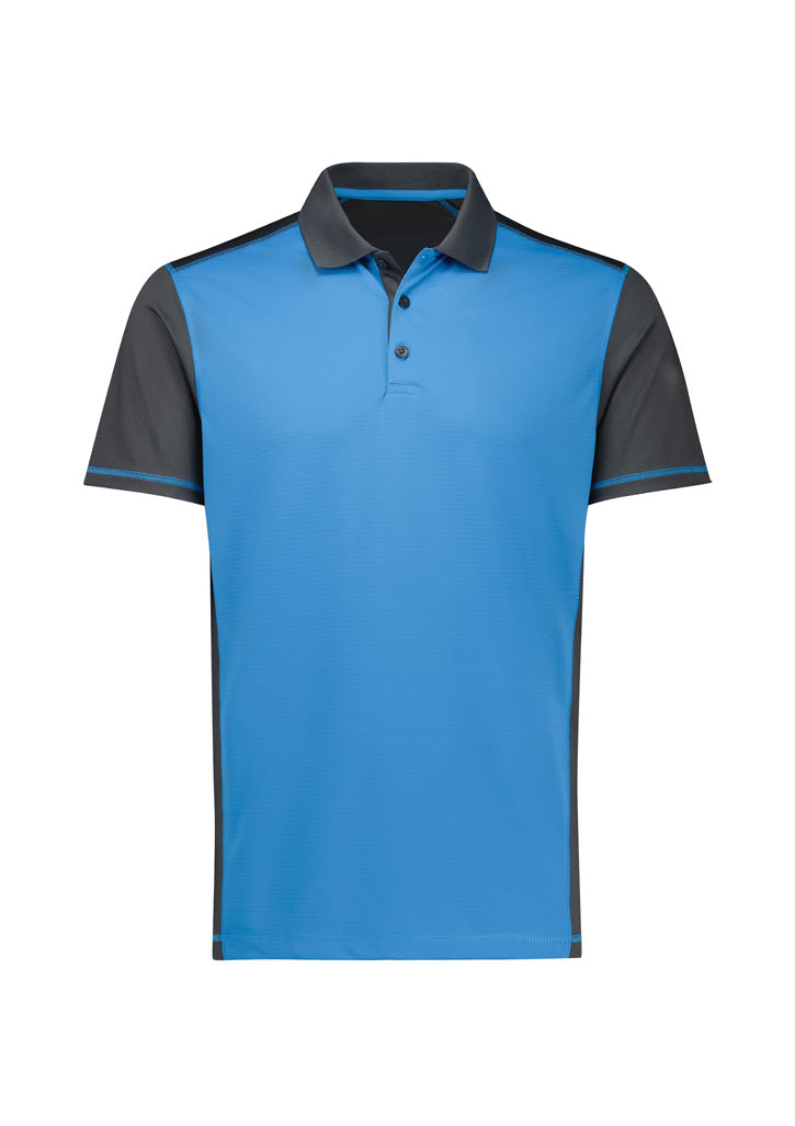 BIZ COLLECTION Mens Dart Short Sleeve Polo P419MS