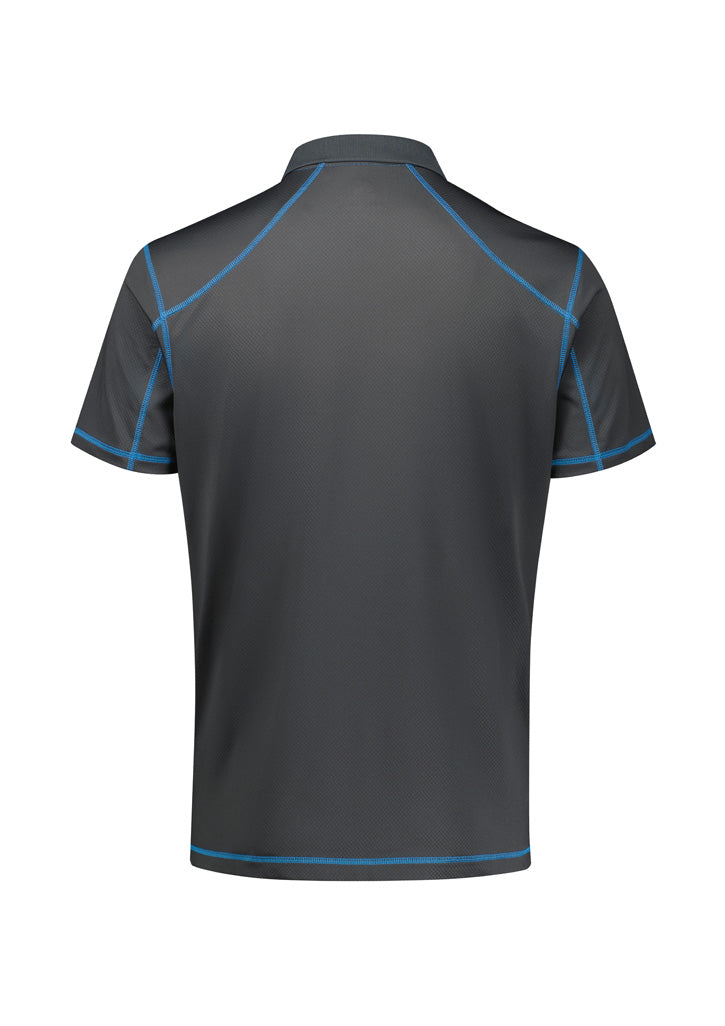 BIZ COLLECTION Mens Dart Short Sleeve Polo P419MS