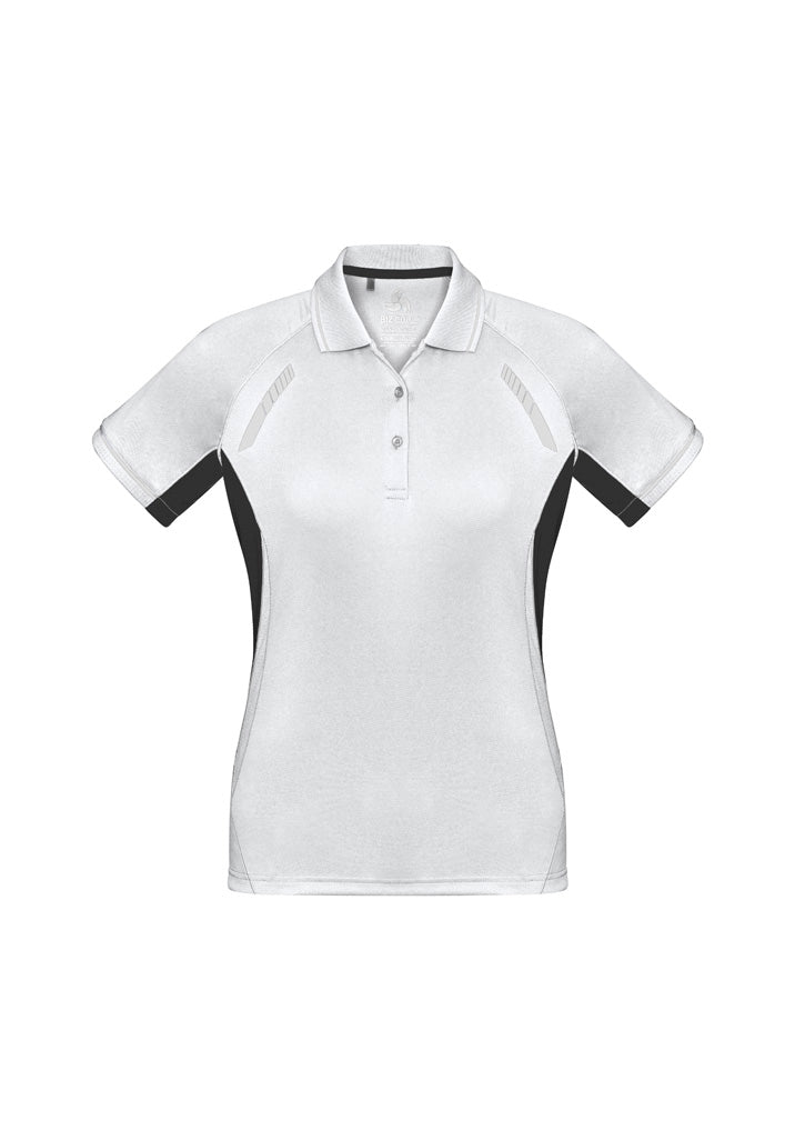 BIZ COLLECTION Womens Renegade Short Sleeve Polo P700LS