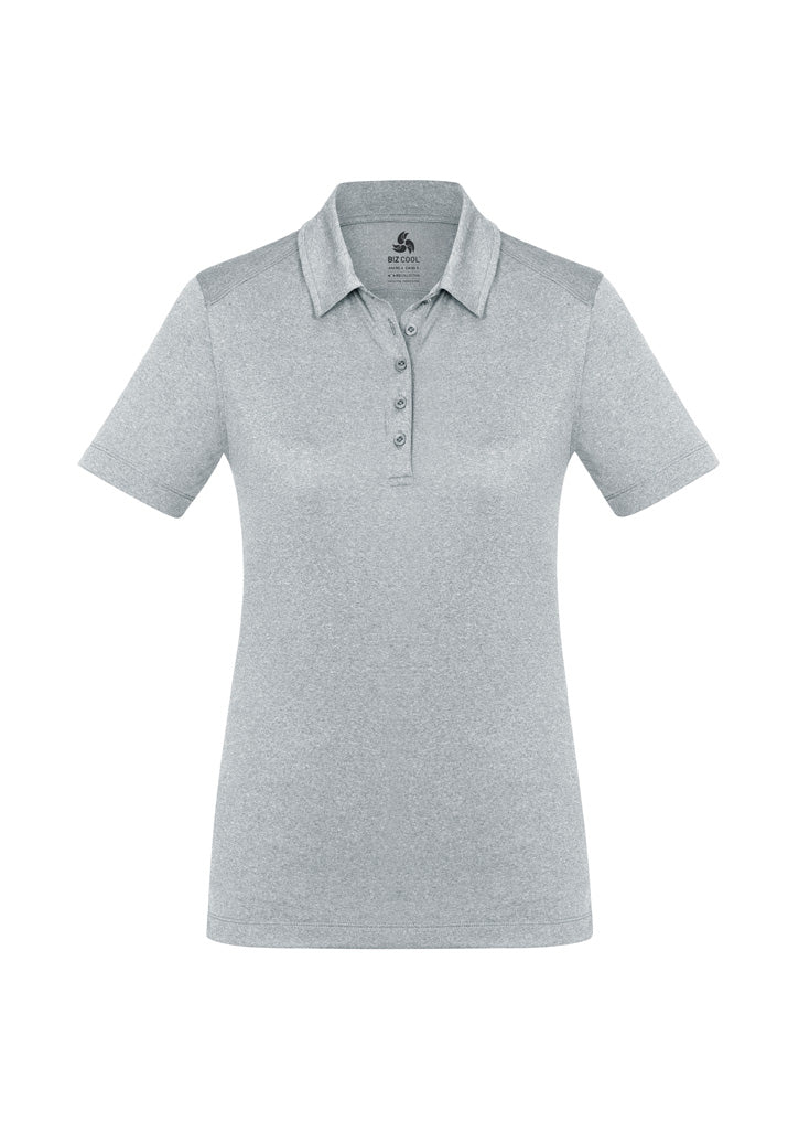 BIZ COLLECTION Womens Aero Short Sleeve Polo P815LS
