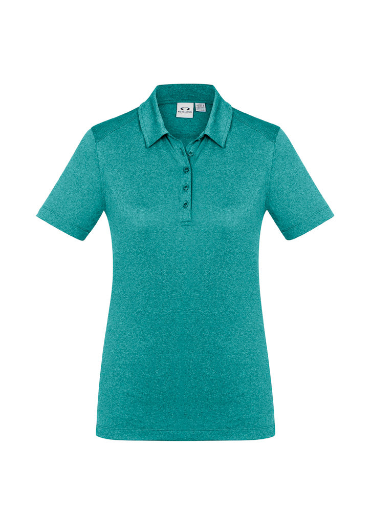 BIZ COLLECTION Womens Aero Short Sleeve Polo P815LS