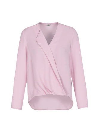 BIZ COLLECTION Womens Lily Hi-Lo Blouse S014LL