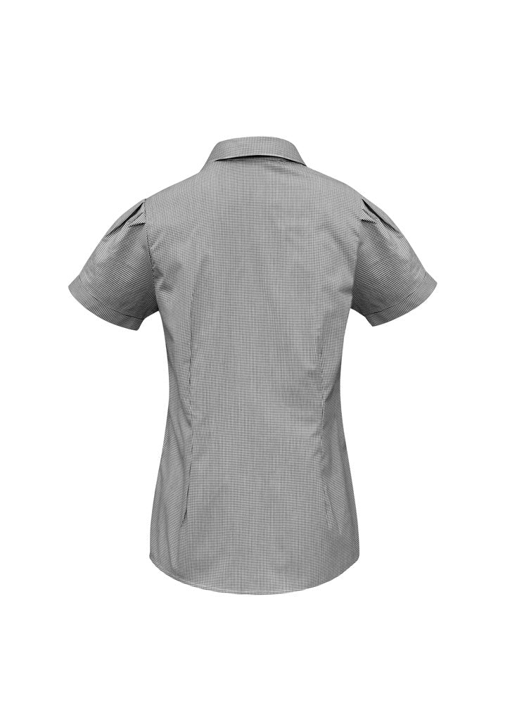 BIZ COLLECTION Womens Edge Short Sleeve Shirt S267LS