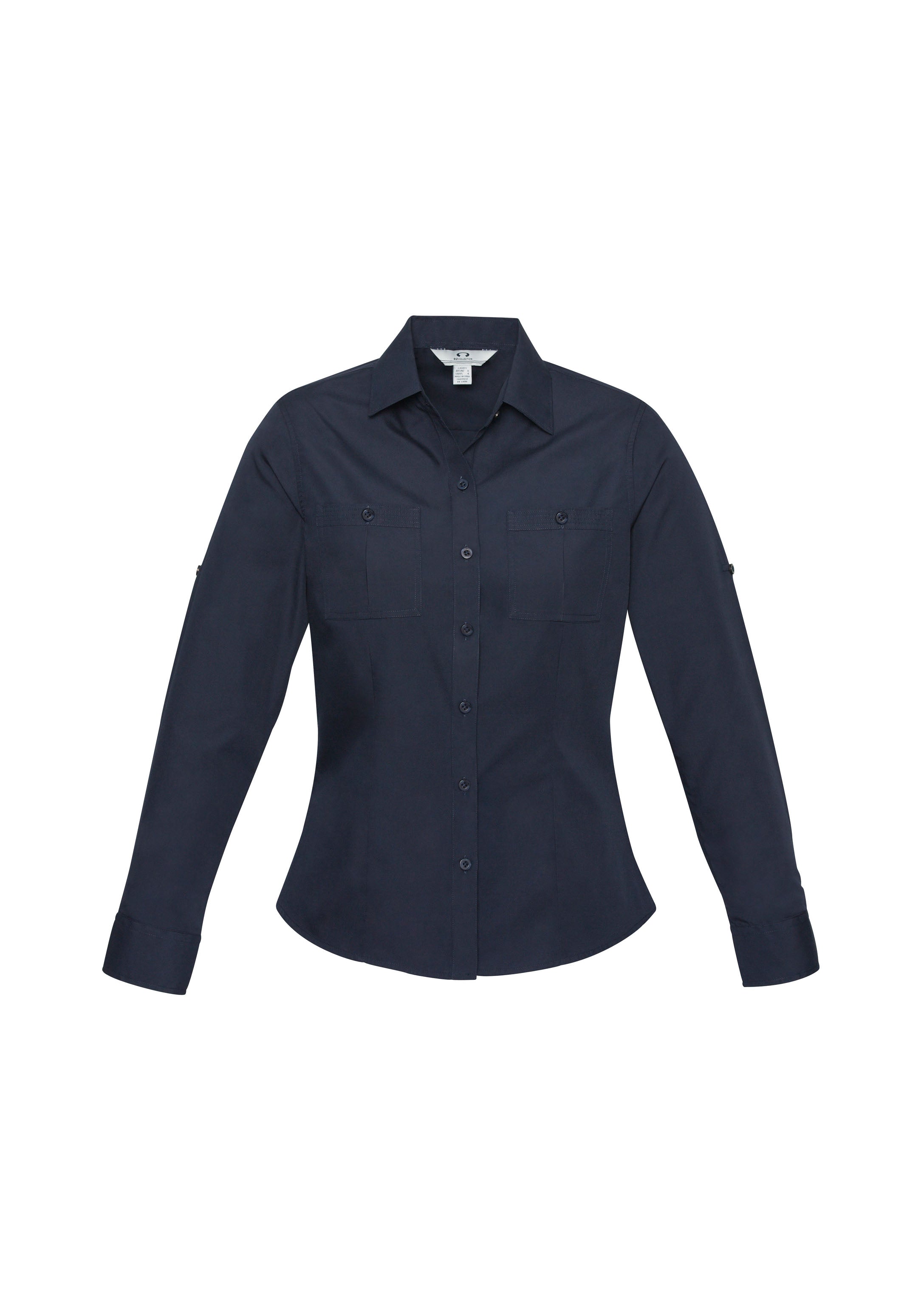BIZ COLLECTION Womens Bondi Long Sleeve Shirt S306LL