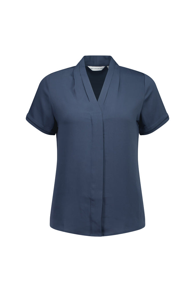 BIZ COLLECTION Womens Madison Short Sleeve Shirt S628LS