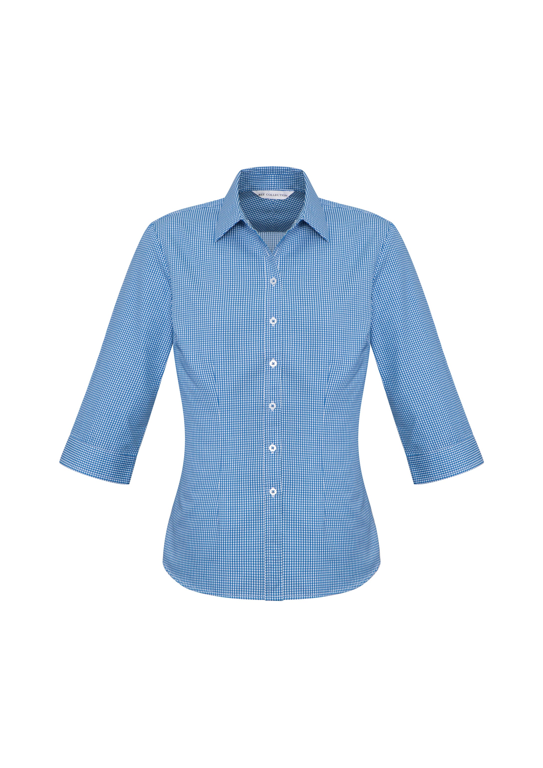 BIZ COLLECTION Womens Ellison 3/4 Sleeve Shirt S716LT