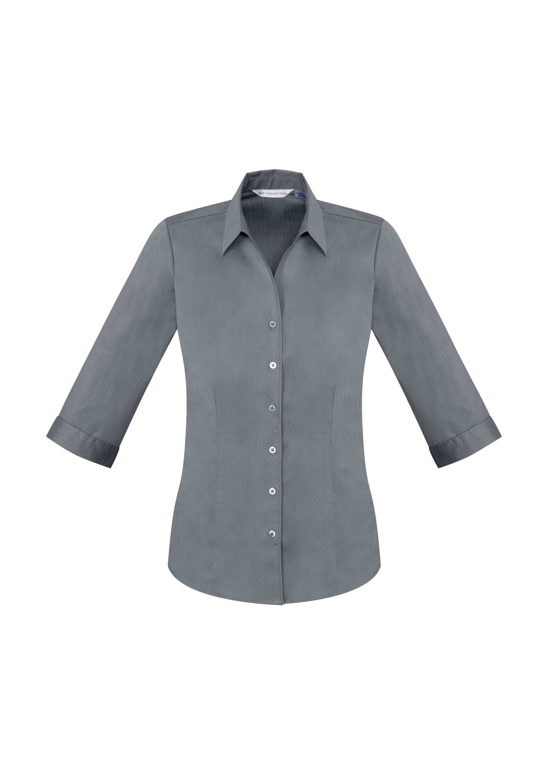 BIZ COLLECTION Womens Monaco 3/4 Sleeve Shirt S770LT