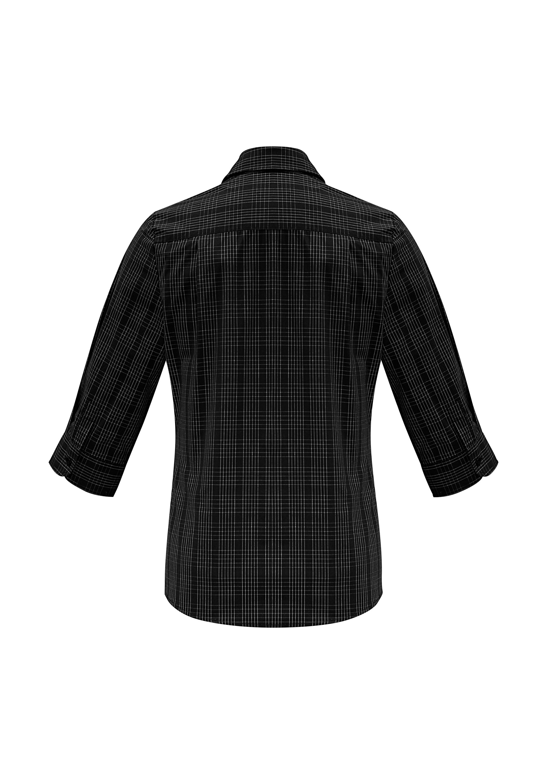 BIZ COLLECTION Womens Harper 3/4 Sleeve Shirt S820LT