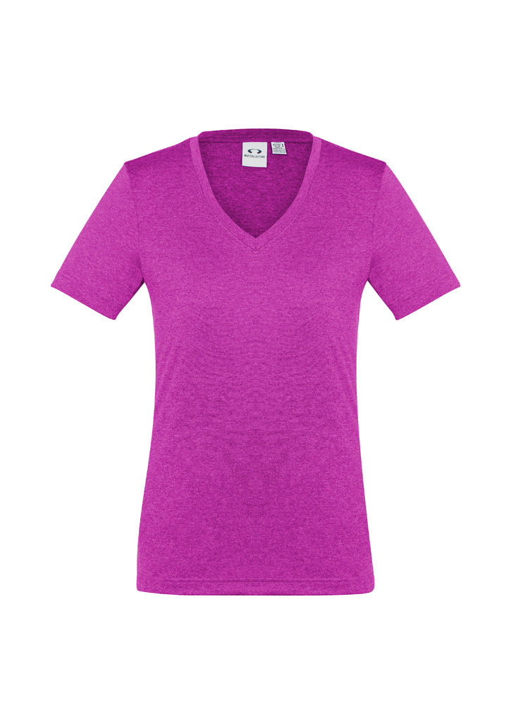 BIZ COLLECTION Womens Aero Short Sleeve Tee T800LS