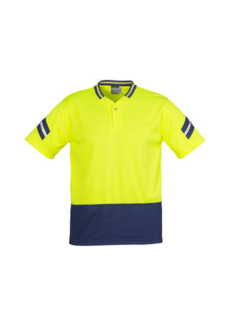 SYZMIK Mens Hi Vis Astro Short Sleeve Polo ZH245