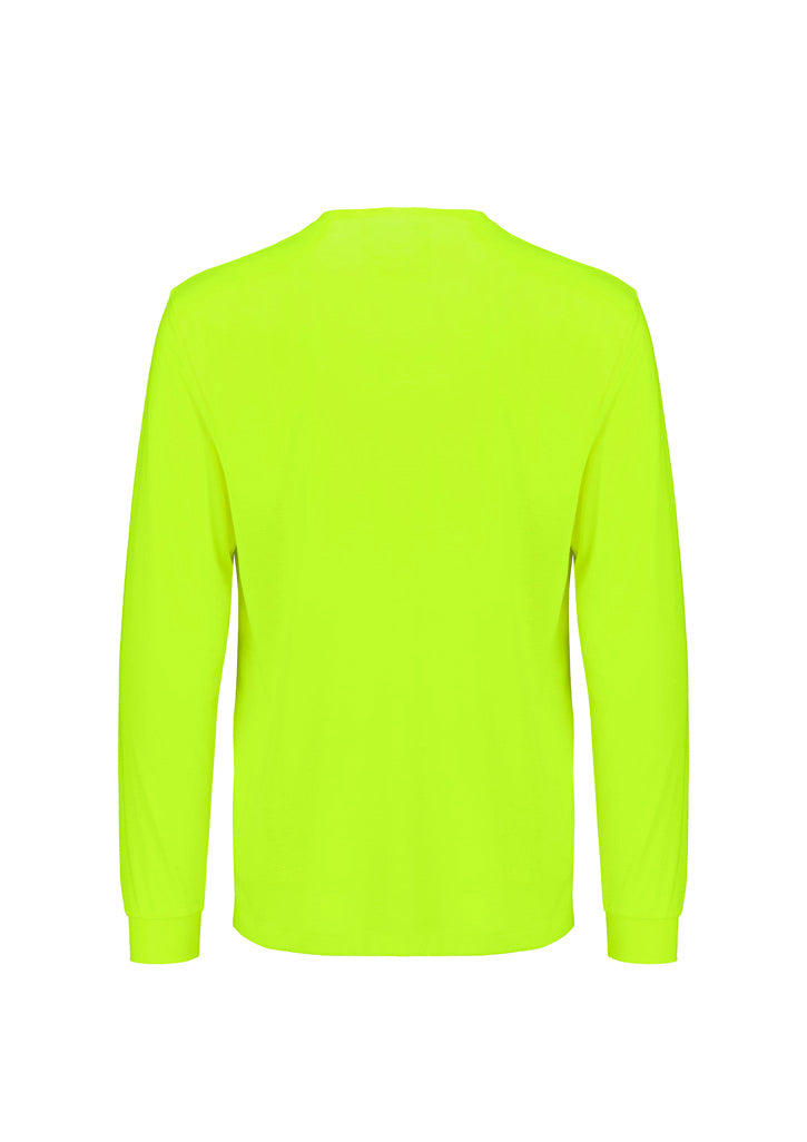 SYZMIK Mens Hi Vis Long Sleeve Tee ZH390