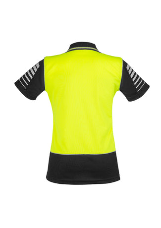 SYZMIK Womens Hi Vis Zone Polo ZHL236