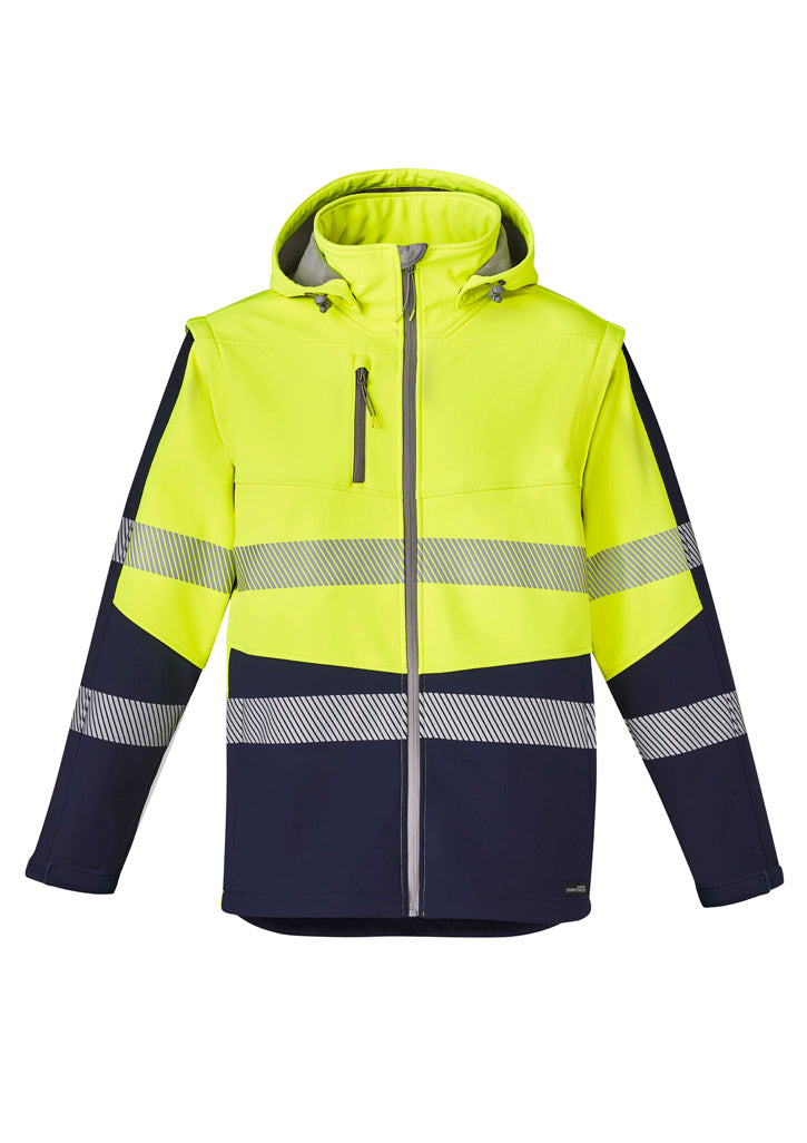 SYZMIK Unisex Streetworx 2 In 1 Stretch Softshell Jacket ZJ453