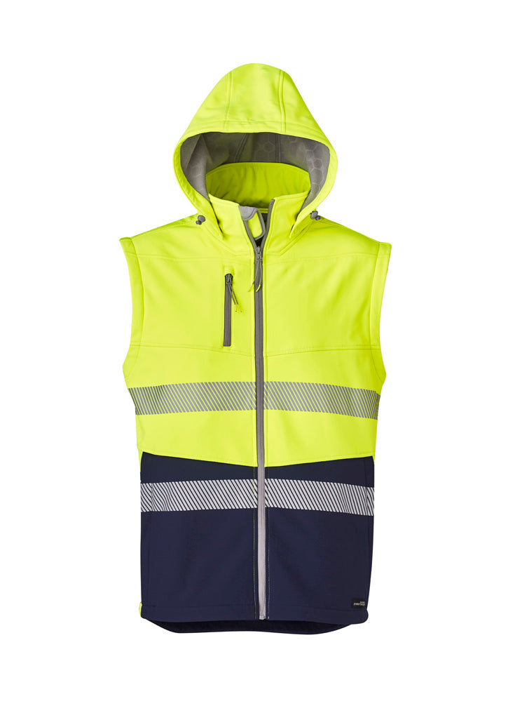 SYZMIK Unisex Streetworx 2 In 1 Stretch Softshell Jacket ZJ453