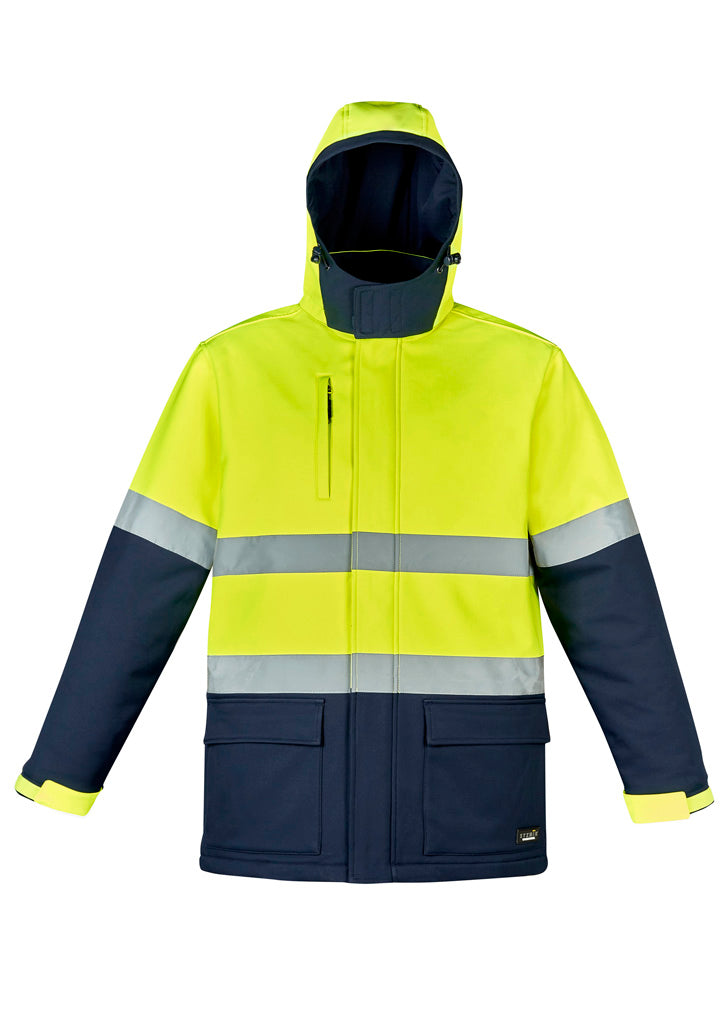 SYZMIK Unisex Hi Vis Antarctic Softshell Jacket ZJ553