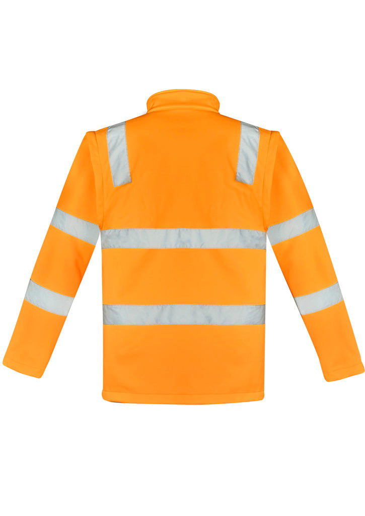 SYZMIK Unisex Hi Vis VIC Rail 2 In 1 Softshell Jacket ZJ780