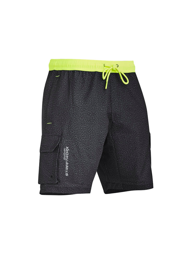 SYZMIK Mens Streetworx Board Short ZS240