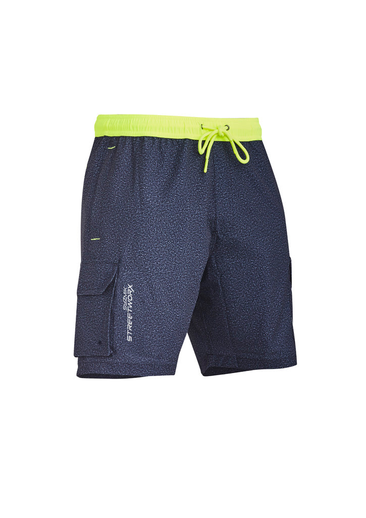 SYZMIK Mens Streetworx Board Short ZS240