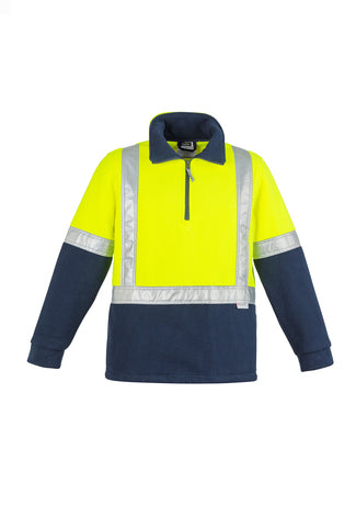 SYZMIK Unisex Hi Vis Polar Fleece Pullover - Shoulder Taped ZT462