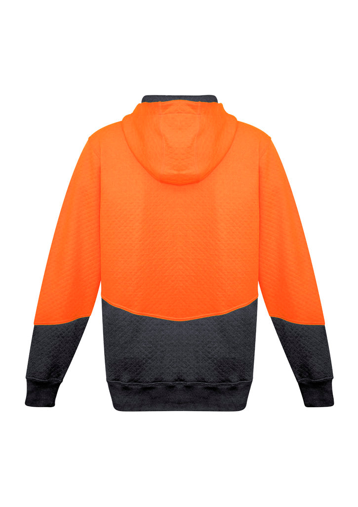 SYZMIK Unisex Hi Vis Textured Jacquard Full Zip Hoodie ZT478
