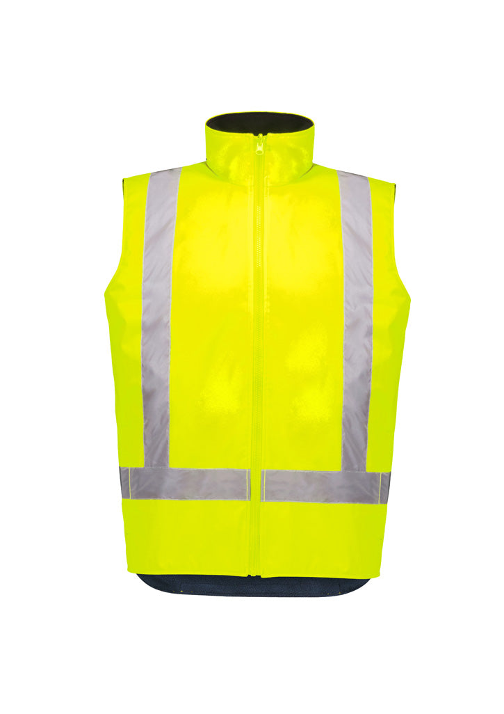 SYZMIK Unisex Hi Vis Waterproof Reversible Vest ZV228