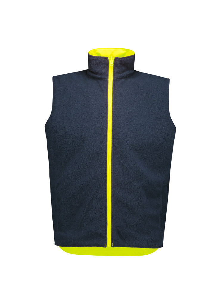 SYZMIK Unisex Hi Vis Waterproof Reversible Vest ZV228