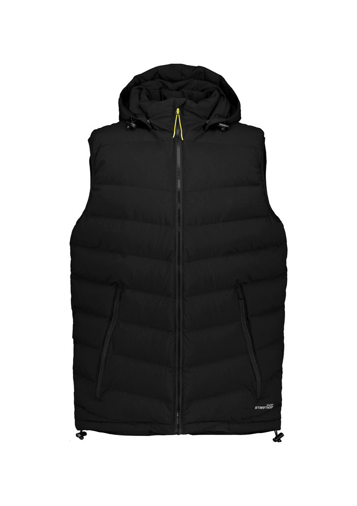 SYZMIK Unisex Streetworx Hooded Puffer Vest ZV245