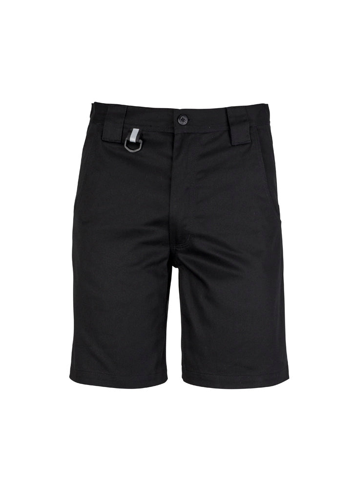 SYZMIK Mens Plain Utility Short ZW011