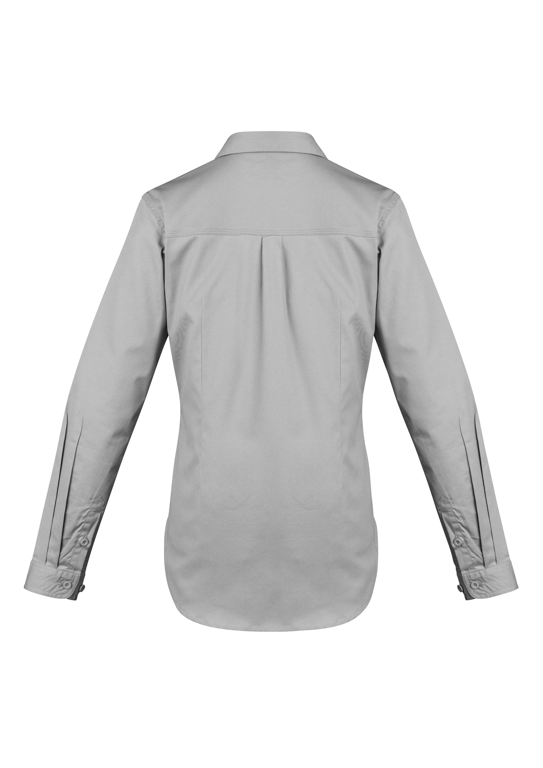 SYZMIK Womens Lightweight Tradie Long Sleeve Shirt ZWL121